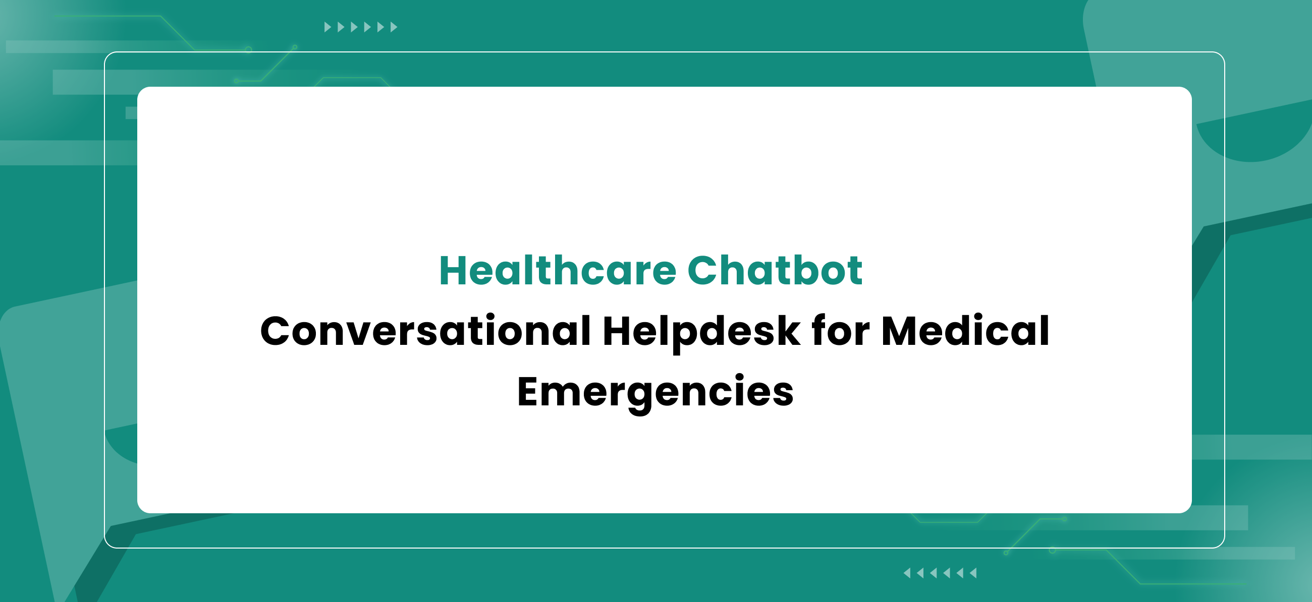 Healthcare Chatbot : Types, Benefits, Use Cases and Patient Experience ...