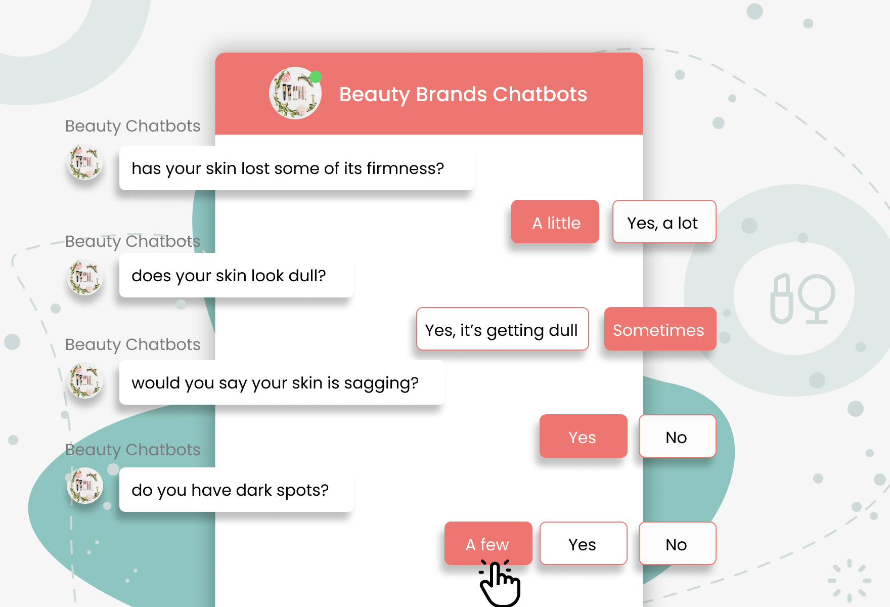 Beauty Brands Chatbots Makerobos™
