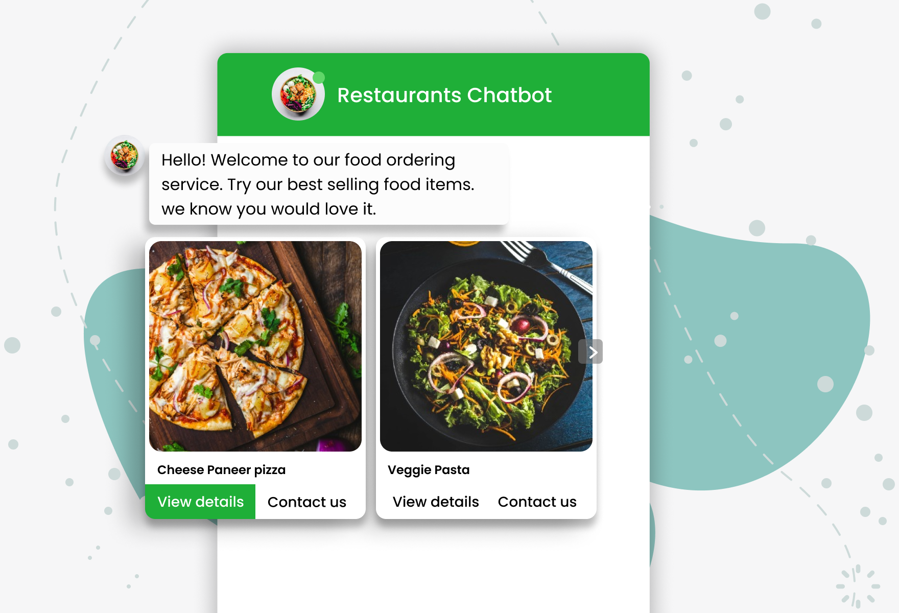 Menu Chat Bot Restaurant Chatbots – Makerobos™